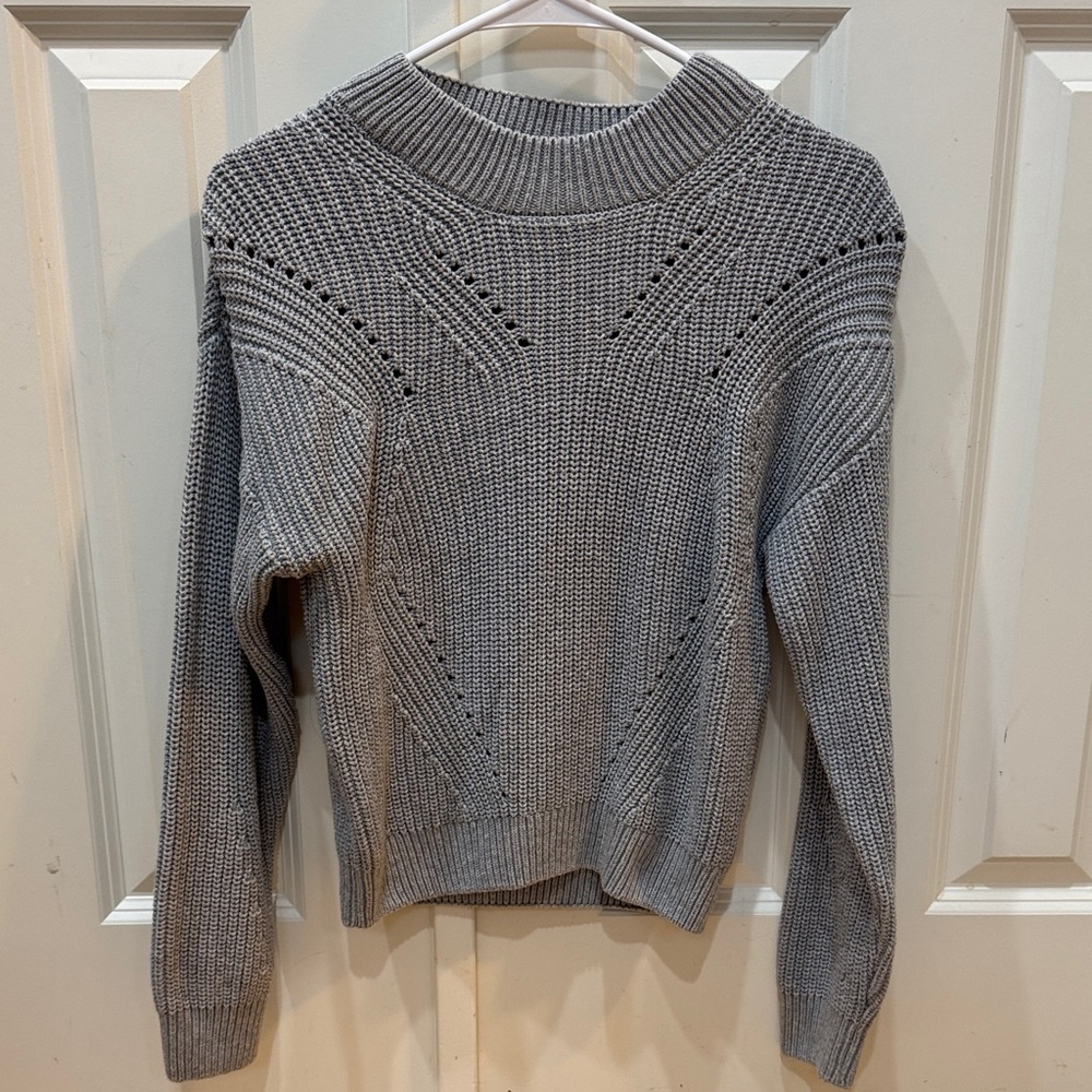 H&M Gray Knit Sweater